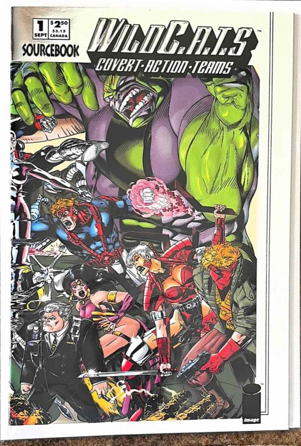 WildC.A.T.s: Covert Action Teams #1 (1992) Image Comics unassessed cover