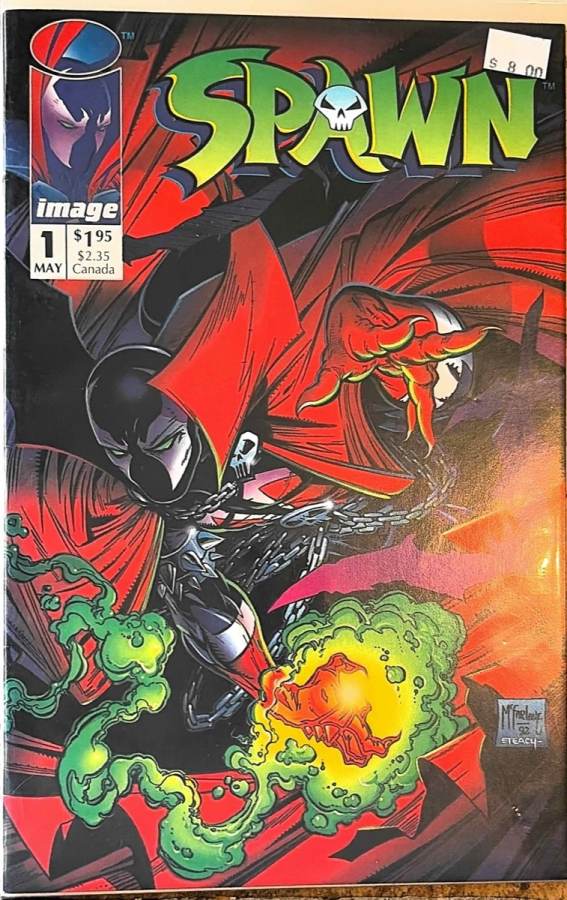 Spawn #1 cover