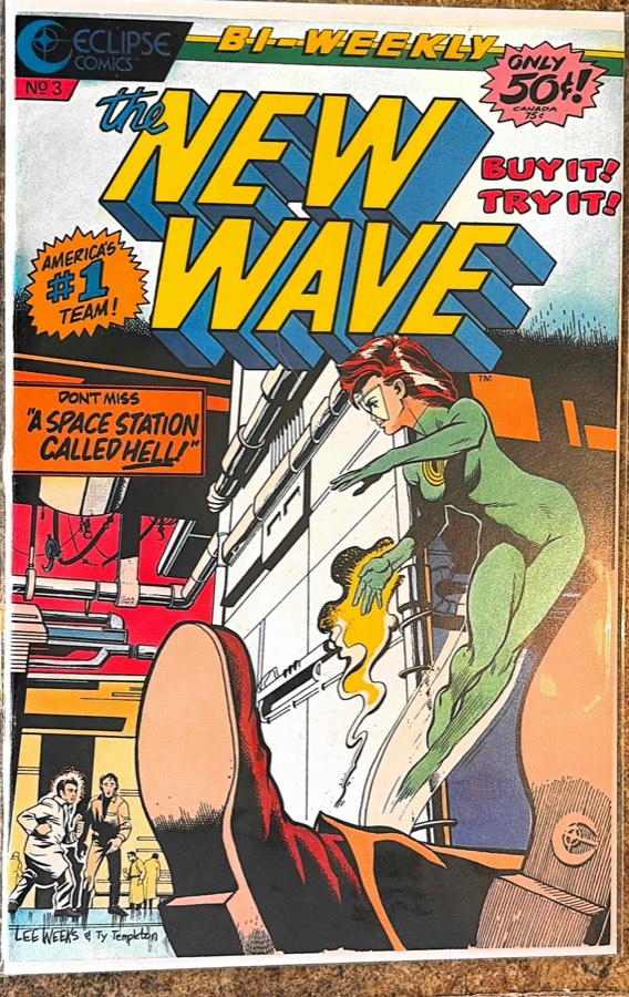 The New Wave #3 cover