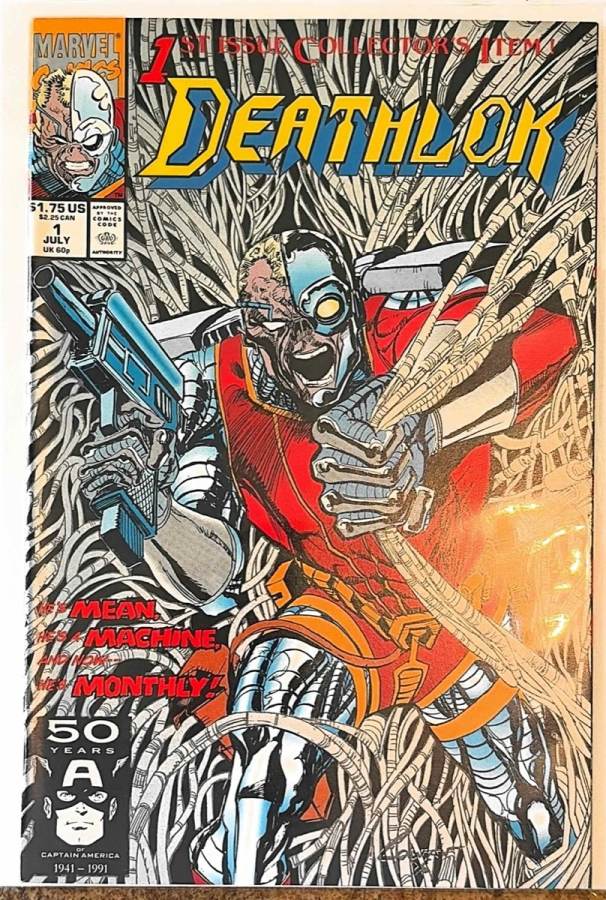 Deathlok #1 (1991) Marvel Comics unassessed cover
