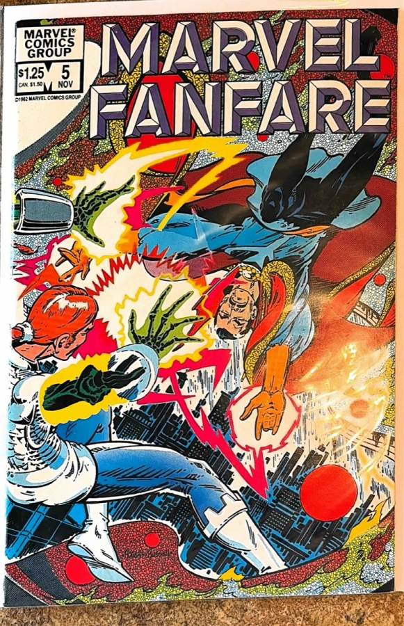 Marvel Fanfare #5 cover