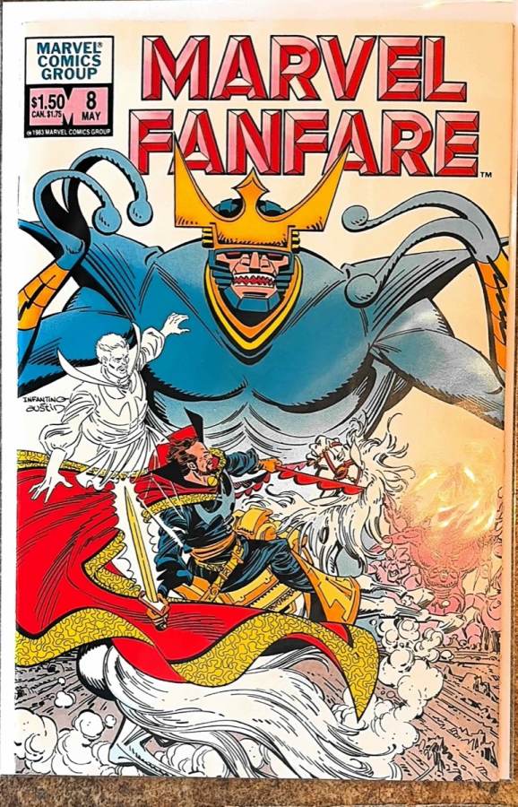 Marvel Fanfare #8 cover