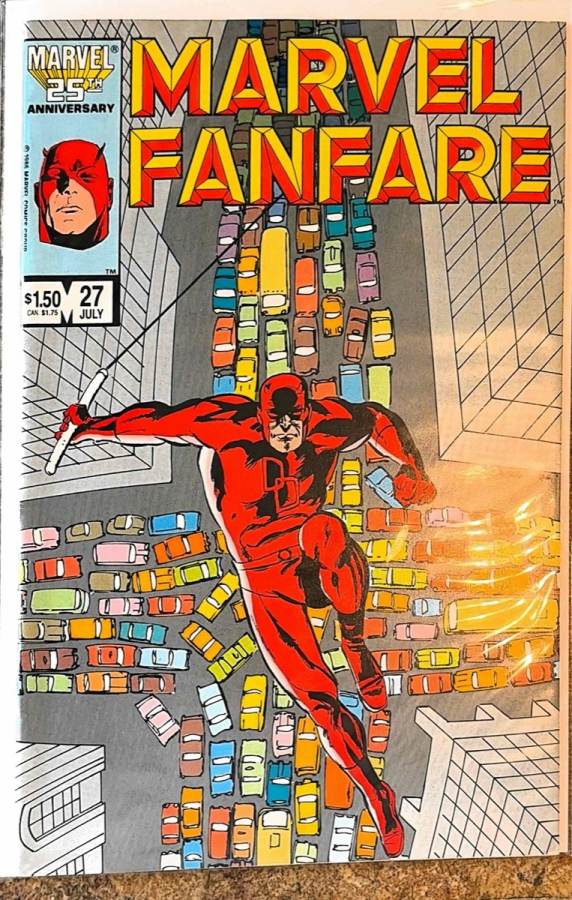 Marvel Fanfare #27 (1982) Marvel Comics unassessed cover