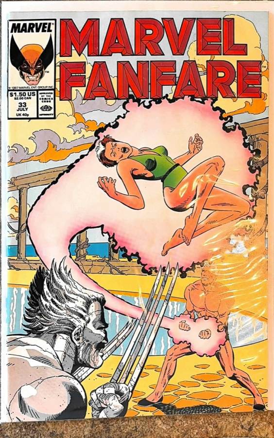 Marvel Fanfare #33 cover