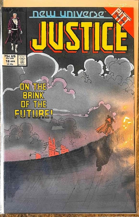 Justice #18 cover