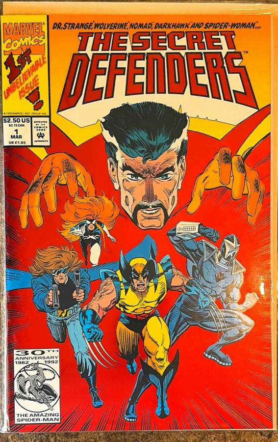 The Secret Defenders #1 cover