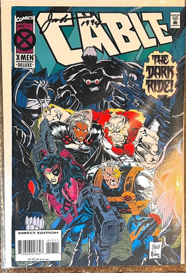 Cable #17 (1993) Marvel Comics unassessed cover