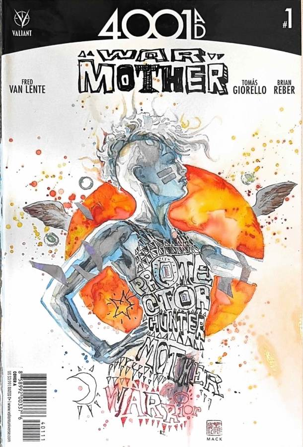 4001 A.D.: War Mother #1 (2016) Valiant Entertainment unassessed cover