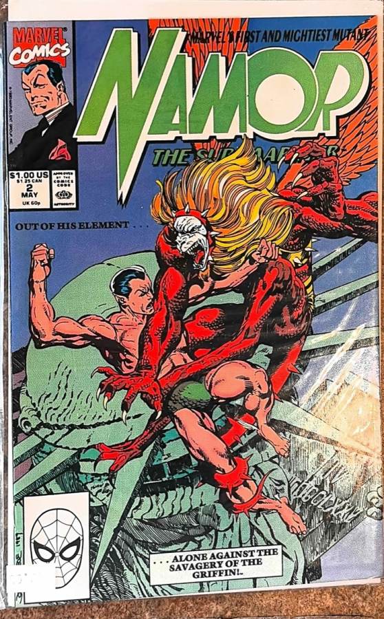 Namor The Sub-Mariner #2 cover