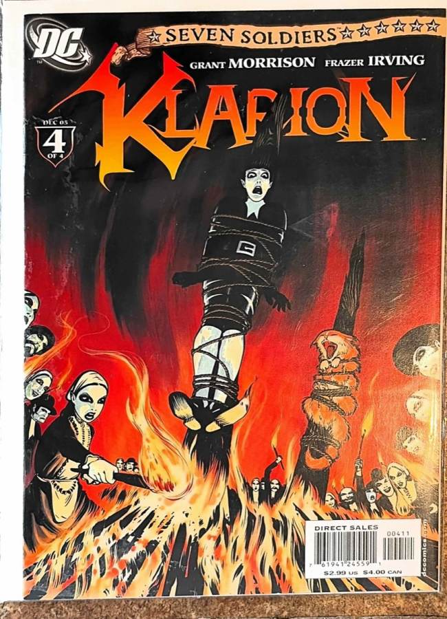 Seven Soldiers: Klarion #4 (2005) DC Comics unassessed cover