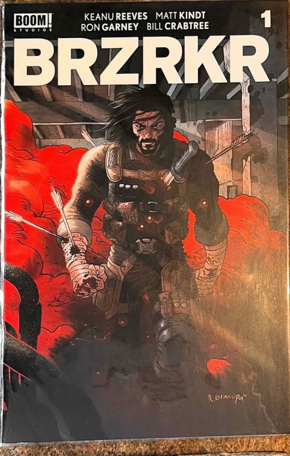 BRZRKR #1 cover