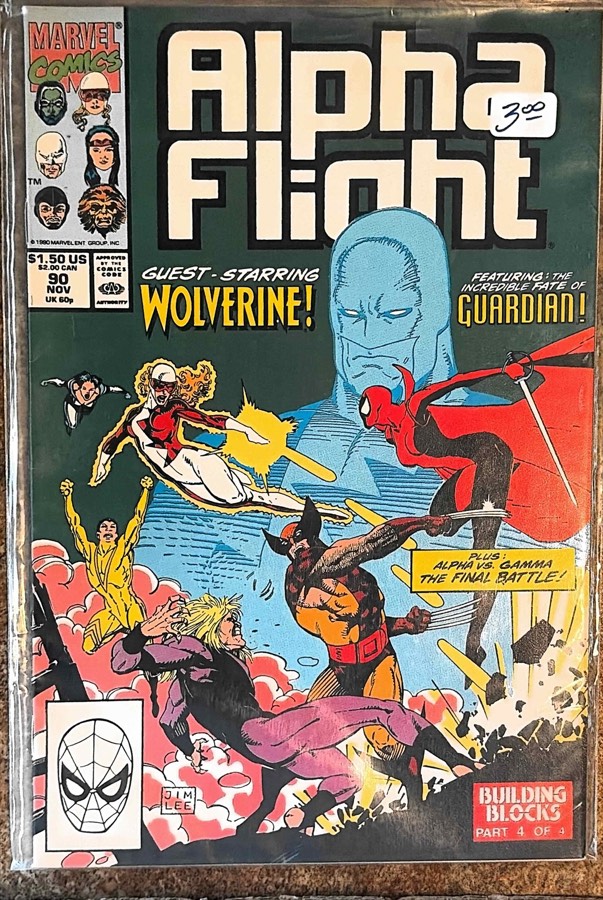 Alpha Flight #90 cover