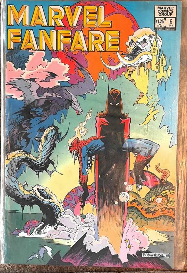 Marvel Fanfare #6 cover