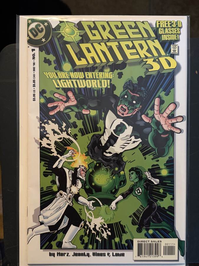 Green Lantern 3-D #1 (1998) DC NM cover