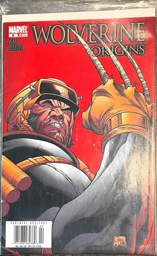 Wolverine Origins #8 cover