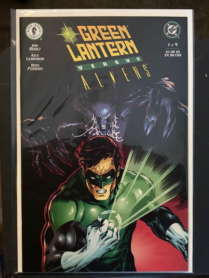 Green Lantern vs. Aliens #1 (of 4) (2000) DC NM cover