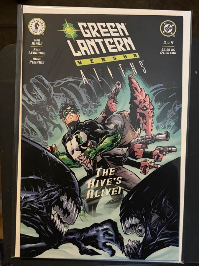 Green Lantern vs. Aliens #2 (of 4) cover