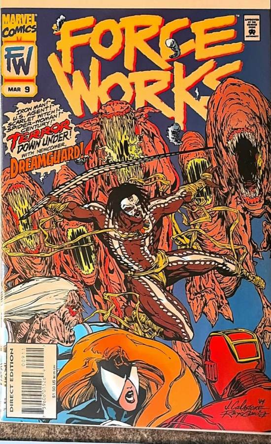 Force Works #9 cover