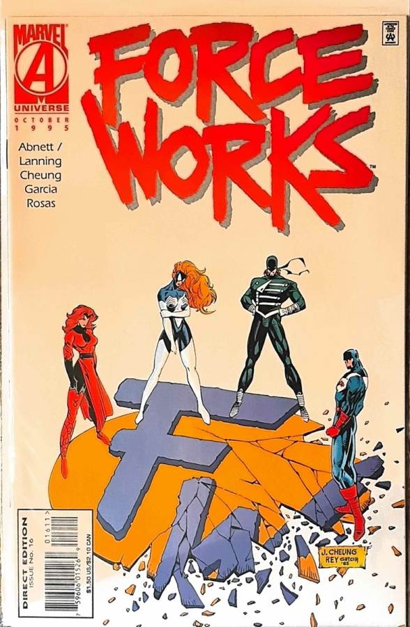 Force Works #16 cover