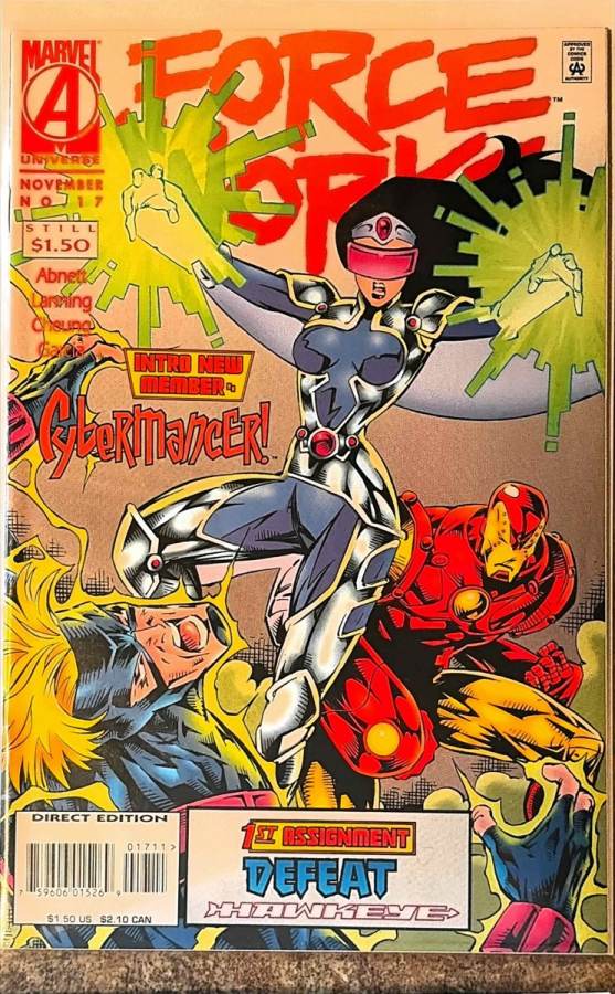 Force Works #17 cover
