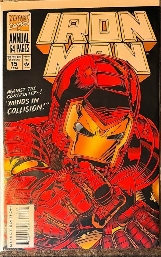 Iron Man Annual #15 cover