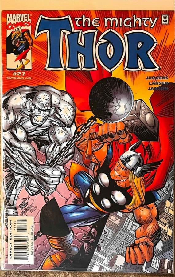 The Mighty Thor #27 cover
