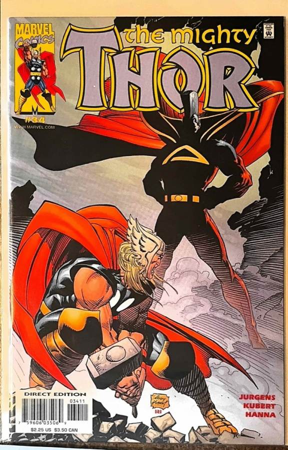 The Mighty Thor #34 cover