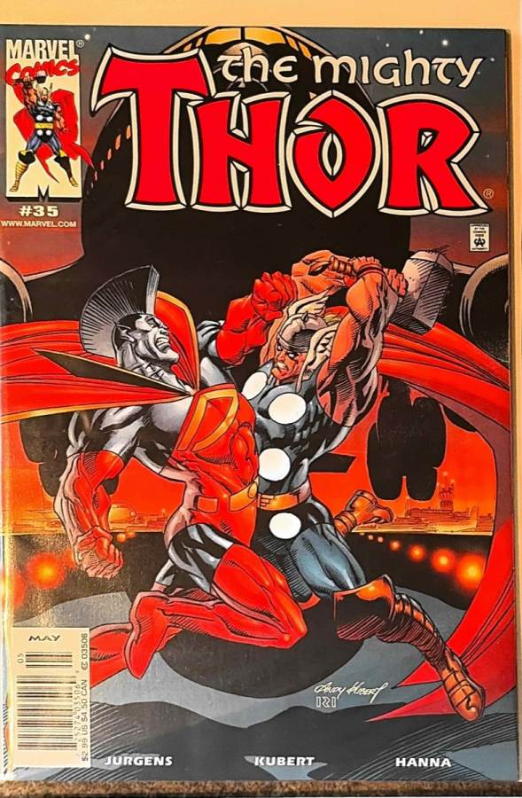 The Mighty Thor #35 cover