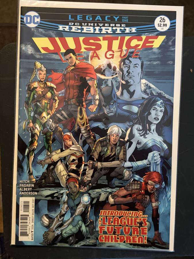 Justice League (2016 Rebirth) #26 cover