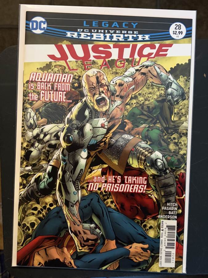 Justice League (2016 Rebirth) #28 cover