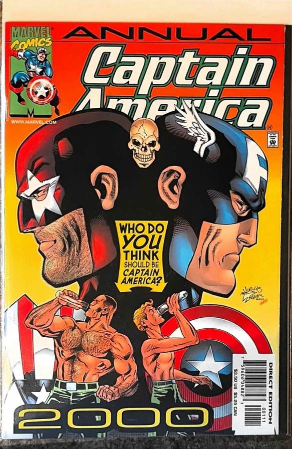 Captain America 2000 #1 (2000) Marvel Comics unassessed cover