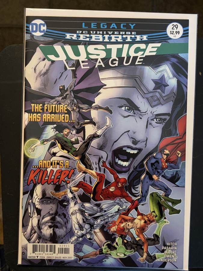 Justice League (2016 Rebirth) #29 (2017) DC NM cover
