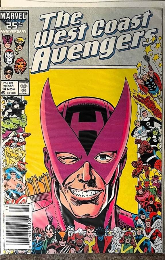 The West Coast Avengers #14 cover