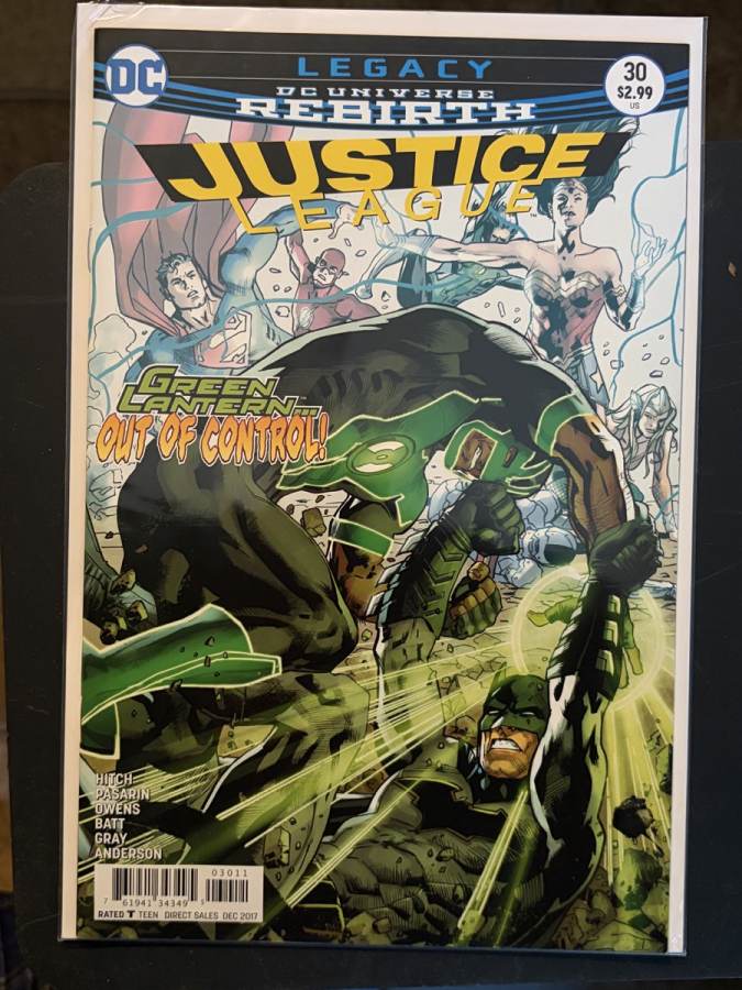 Justice League (2016 Rebirth) #30 cover