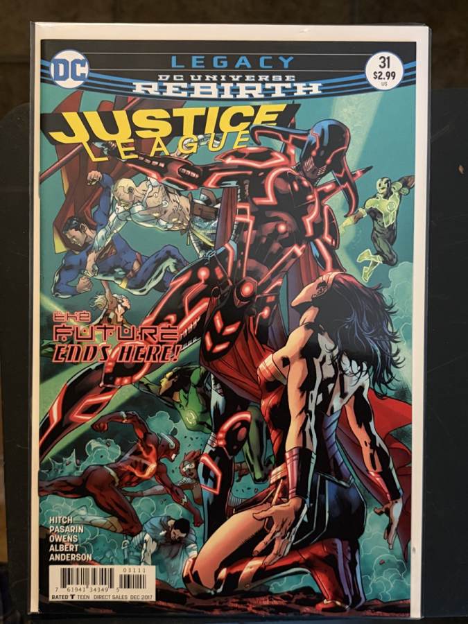 Justice League (2016 Rebirth) #31 cover