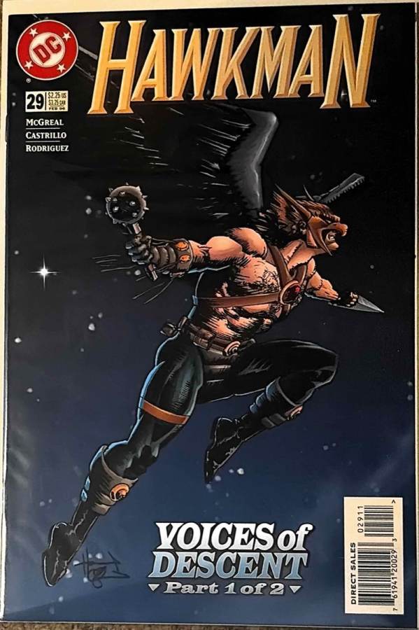 Hawkman #29 cover