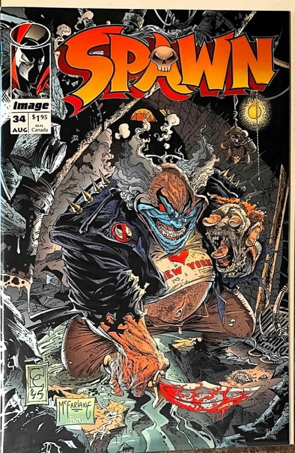 Spawn #34 (1992) Image Comics unassessed cover