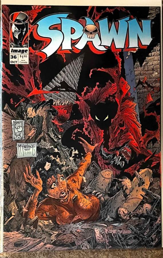 Spawn #36 cover