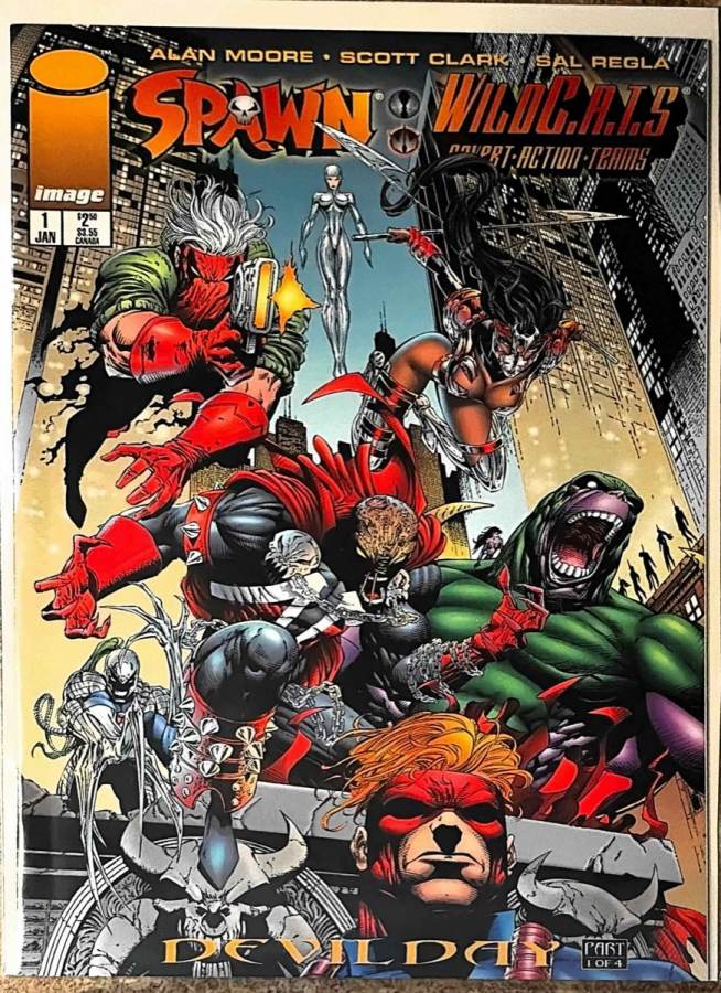 Spawn/WildC.A.T.S. #1 (1996) Image Comics unassessed cover