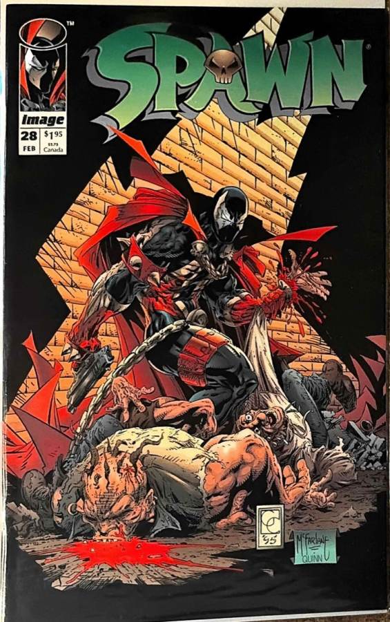 Spawn #28 (1992) Image Comics unassessed cover