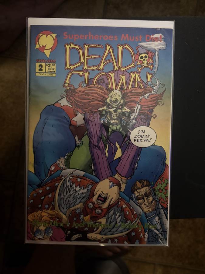Dead Clown #2 (1993) Malibu NM cover