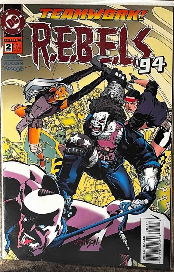 R.E.B.E.L.S. '94 #2 (1994) DC Comics unassessed cover