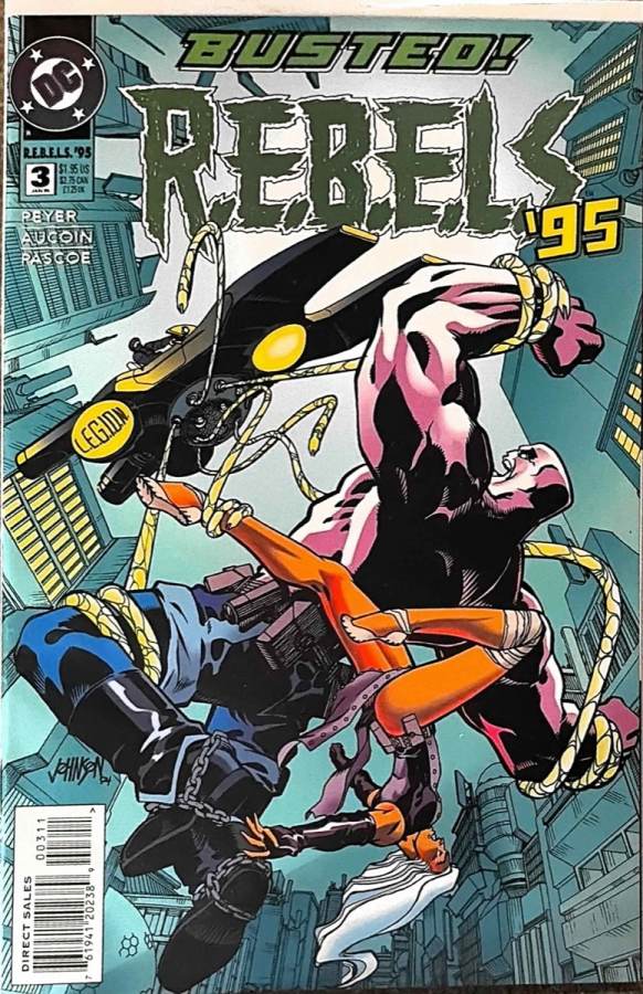 R.E.B.E.L.S. '95 #3 cover
