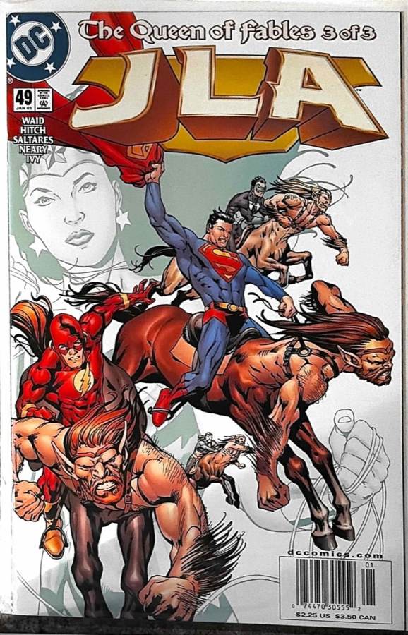 JLA #49 cover