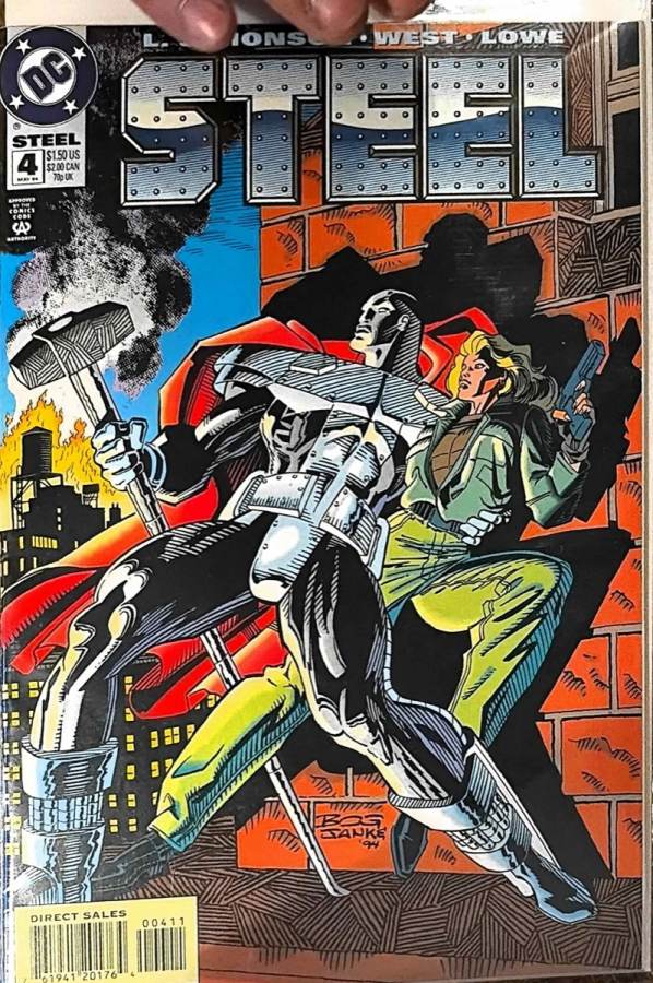 Steel #4 (1994) DC Comics unassessed cover