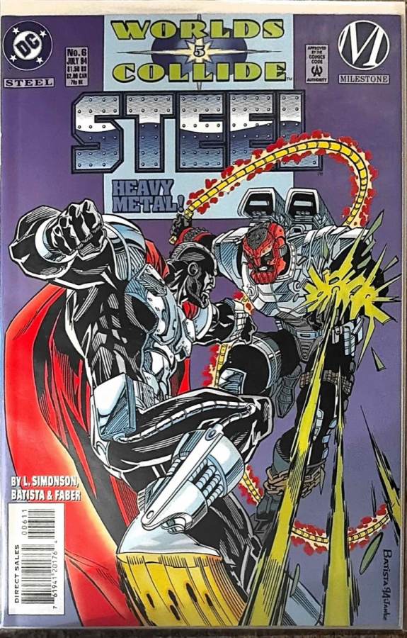 Steel #6 (1994) DC Comics unassessed cover