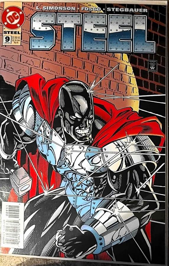 Steel #9 (1994) DC Comics unassessed cover