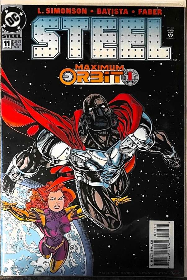 Steel #11 (1994) DC Comics unassessed cover
