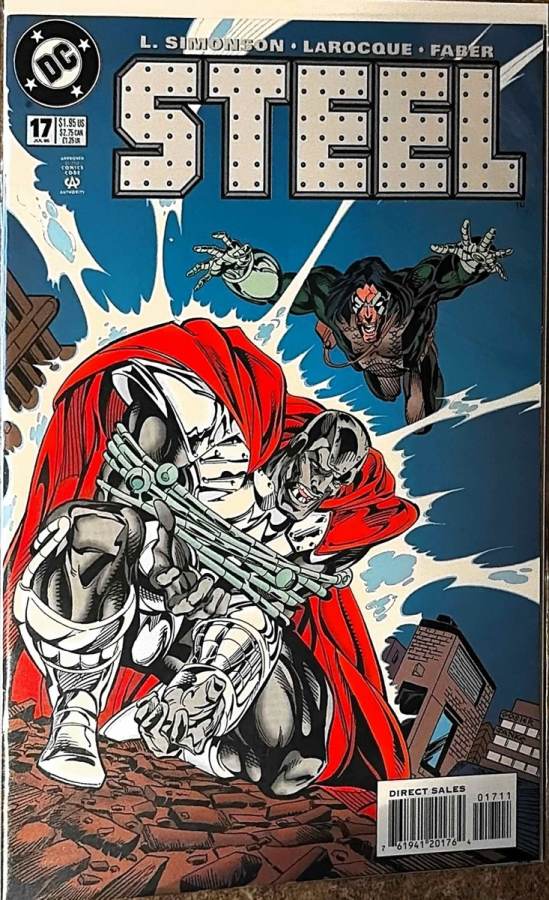 Steel #17 (1994) DC Comics unassessed cover