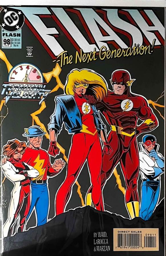 Flash #98 (1987) DC Comics unassessed cover